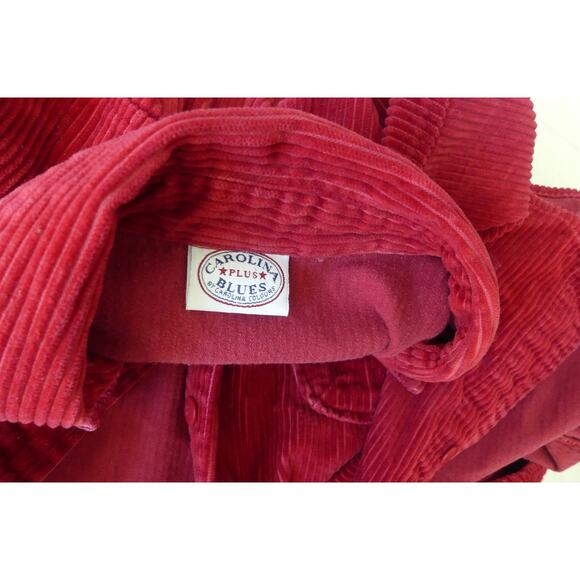 Carolina Blues Women's Plus Corduroy Jacket 2XL Shacket Button Front Layer Y2K - Picture 4 of 9